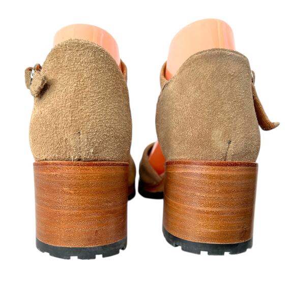 Portland Leather Goods PATINA Mary Jane Shoes in Beige Women's Size EU 40 = US 9 - Picture 7 of 14